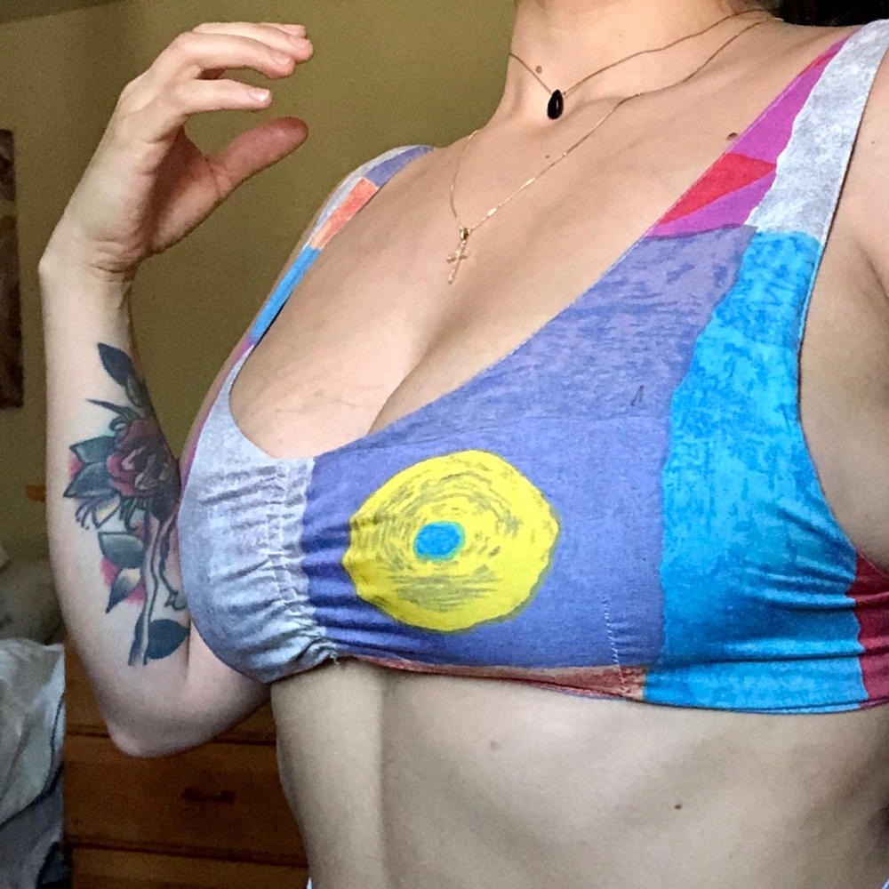 Vintage/ retro  crop top